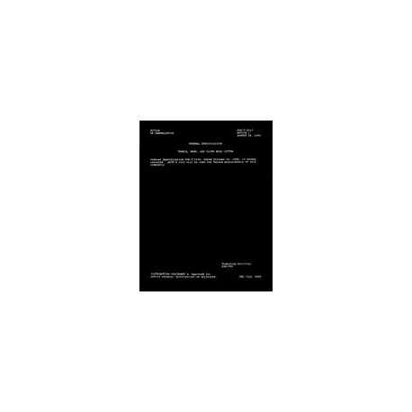 FED DDD-T-531H Notice 1 - Cancellation