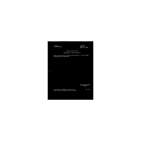 FED L-L-330B Notice 1 - Cancellation