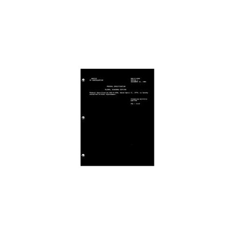 FED GGG-P-468A Notice 1 - Cancellation
