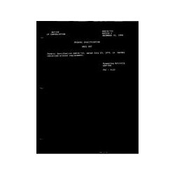 FED GGG-N-71C Notice 1 - Cancellation