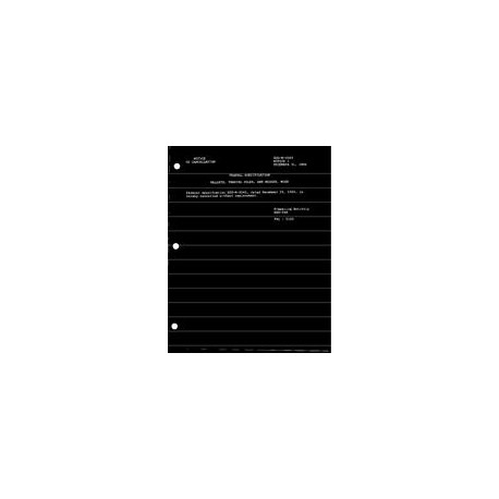 FED GGG-M-0040 Notice 1 - Cancellation