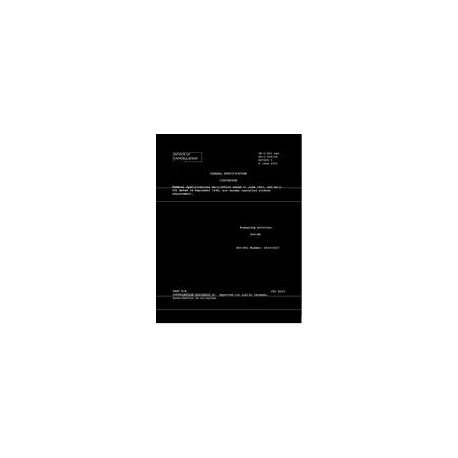 FED GG-C-921 Notice 1 - Cancellation
