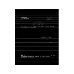 FED DD-F-776C Notice 1 - Cancellation