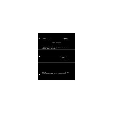 FED NNN-T-580 Notice 1 - Cancellation