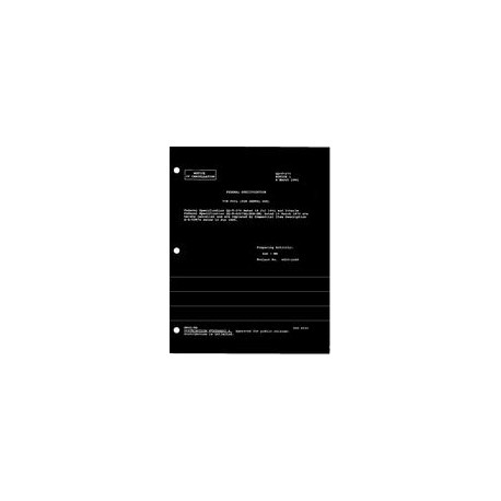 FED QQ-T-276 Notice 1 - Cancellation
