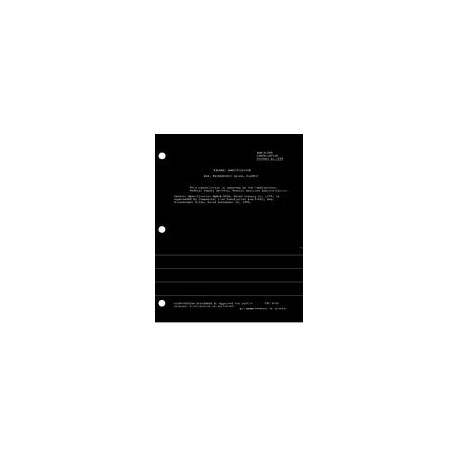 FED NNN-B-585B Notice 1 - Cancellation