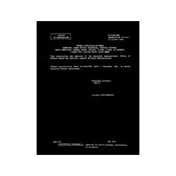 FED W-C-596/58B Notice 1 - Cancellation