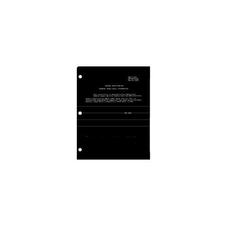 FED NNN-C-1698A Notice 1 - Cancellation