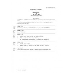 AS 4617-2004 Amd 2:2016 [ Superseded ]