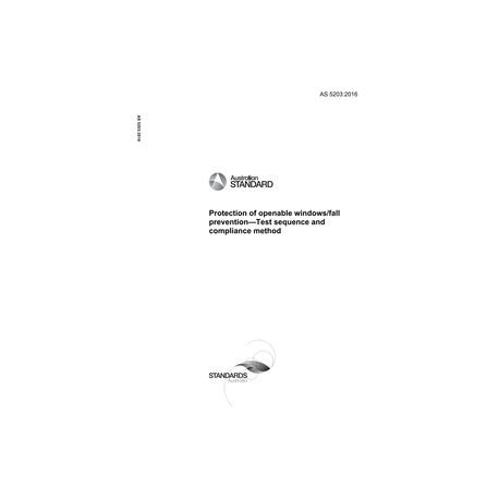 AS 5203:2016