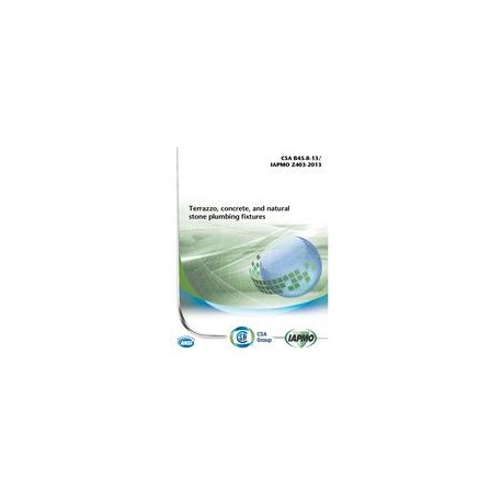 IAPMO Z403 / CSA B45.8-2013