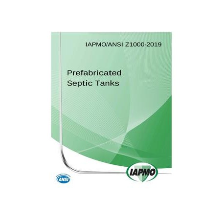IAPMO Z1000-2019