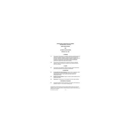 IAPMO IGC 182-2003 (R2014)
