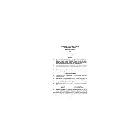 IAPMO IGC 143-2000 (R2013)