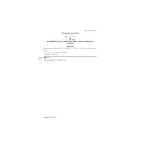 AS 1657-2013 Amd 1:2016 [ Available Superseded ]