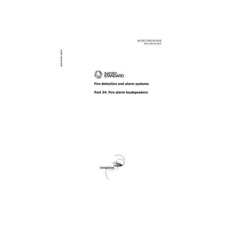AS ISO 7240.24:2018
