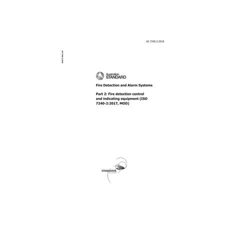 AS 7240.2:2018
