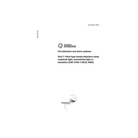 AS 7240.7:2018