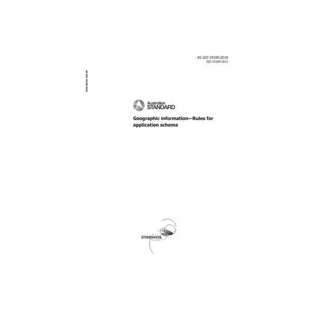 AS ISO 19109:2018