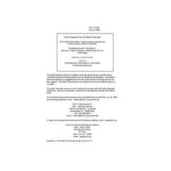 INCITS 256 Draft