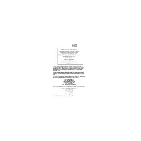 INCITS 423.2 Draft