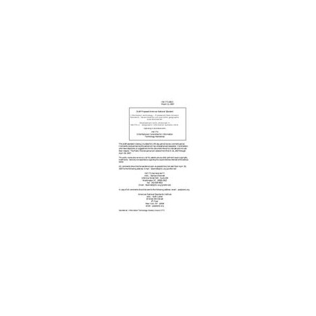 INCITS 436.5 Draft