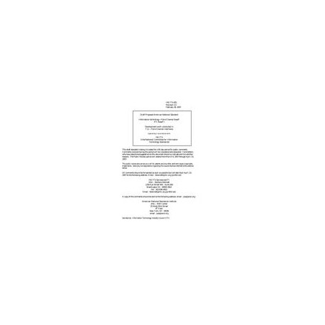 INCITS 435 Draft