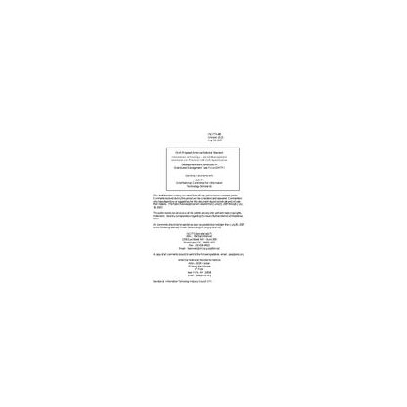 INCITS 438 Draft