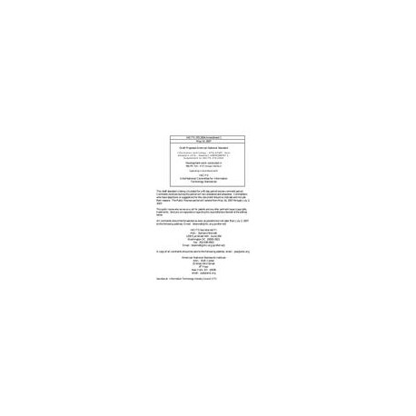 INCITS 370:2004 AMD 1 Draft