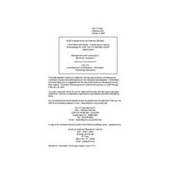 INCITS 429 Draft 2
