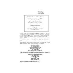 INCITS 411 Draft 3