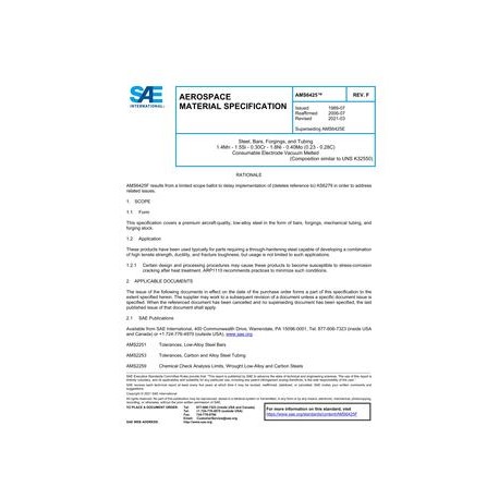 SAE AMS6425F