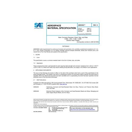 SAE AMS5595H