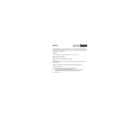 ISEA 107-2015 Errata