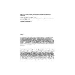Part 1: Design &amp; Modeling of PM Materials, Components &amp; Processes - Advances in Powder Metallurgy &amp; Particulate Mate