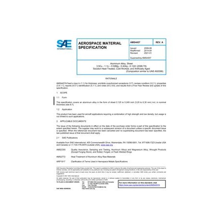 SAE AMS4457A