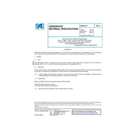 SAE AMS4310F