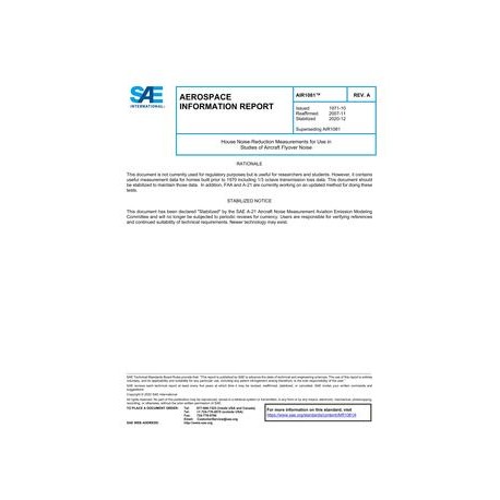 SAE AIR1081A