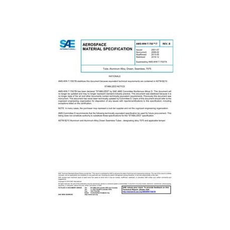 SAE AMSWWT700/7B
