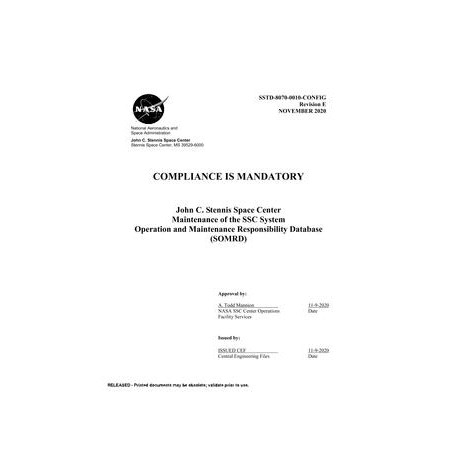 NASA SSTD-8070-0010-CONFIG Rev. E