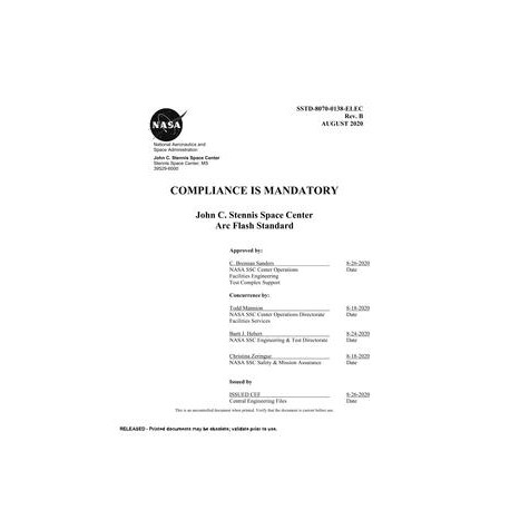 NASA SSTD-8070-0138-ELEC Rev B.