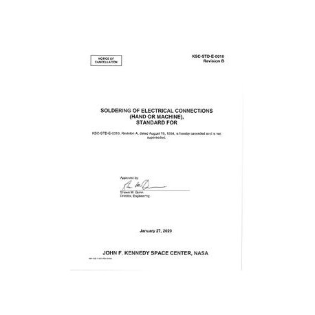 NASA KSC-STD-E-0010 Rev. B
