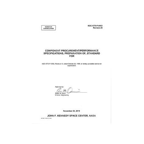 NASA KSC-STD-P-0002 Rev. B