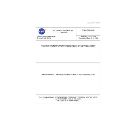 NASA GSFC-STD-8008