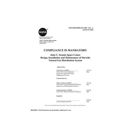 NASA SSTD-8070-0092-FLUIDS Rev. A