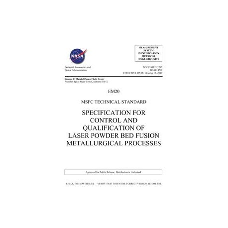 NASA MSFC-SPEC-3717