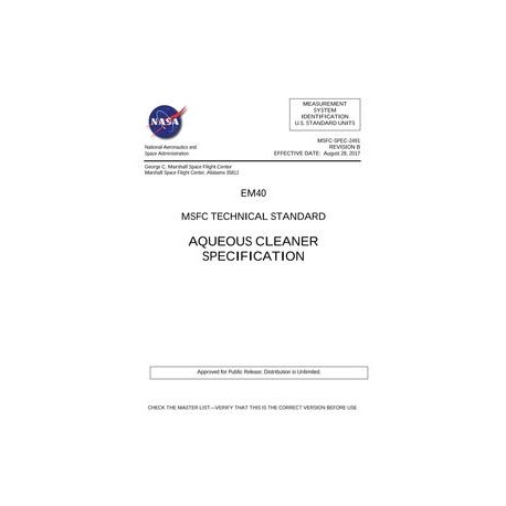 NASA MSFC-SPEC-2491 Rev. B