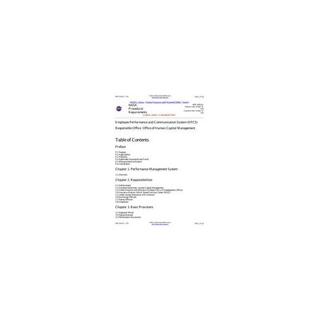 NASA NPR 3430.1