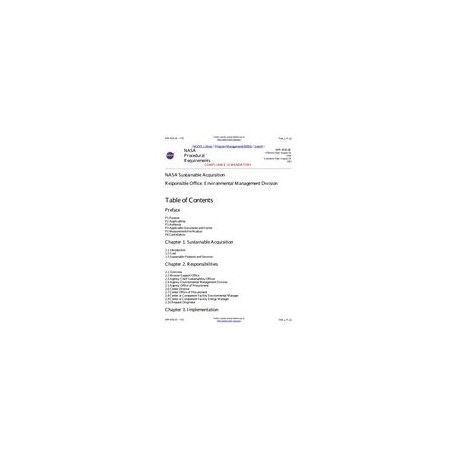 NASA NPR 8530.1