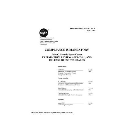 NASA SSTD-8070-0005-CONFIG Rev. E